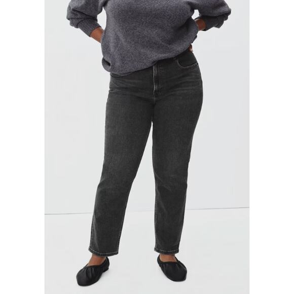 NWT Everlane The Cheeky Jean in Washed Black - Picture 1 of 7